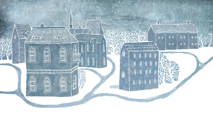 Видео для спектакля по мотивам Снежной Королевы