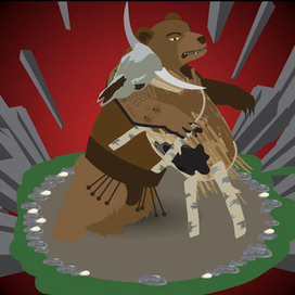 Сказка "Соломенный бычок" (Борьба)