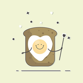 Тост с любовью