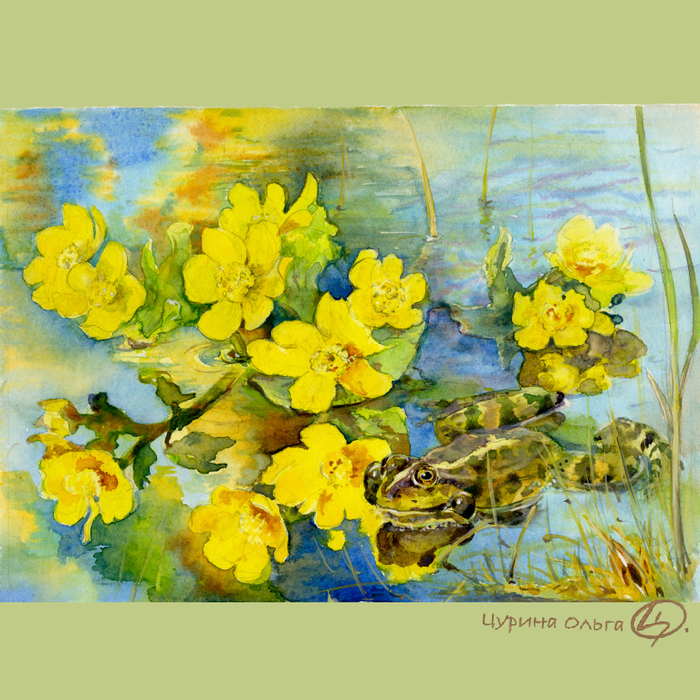 Лягушачий концерт, Георгий Скребицкий «Зеленый шум»