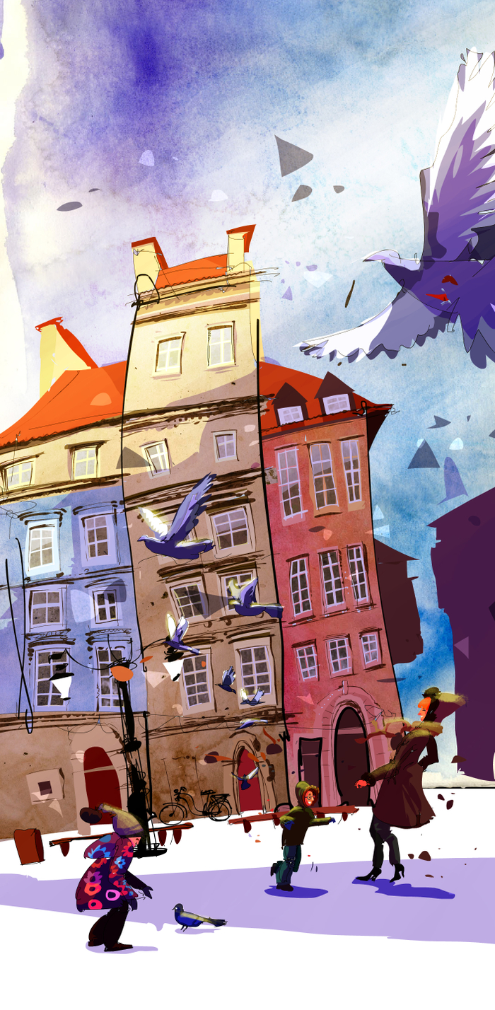 Люди и птицы