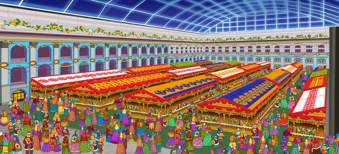 Ярмарка меда 2013 Гостиный двор