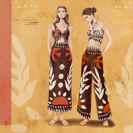 Fashion иллюстрация 