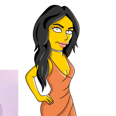 Персонаж в стиле Симпсонов The Simpsons
