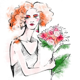 fashion иллюстрация