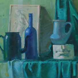 Зеленый натюрморт