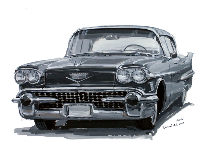 1958 Cadillac Series 62 Sedan de Ville