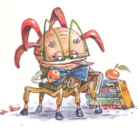 Пятиногий красноух