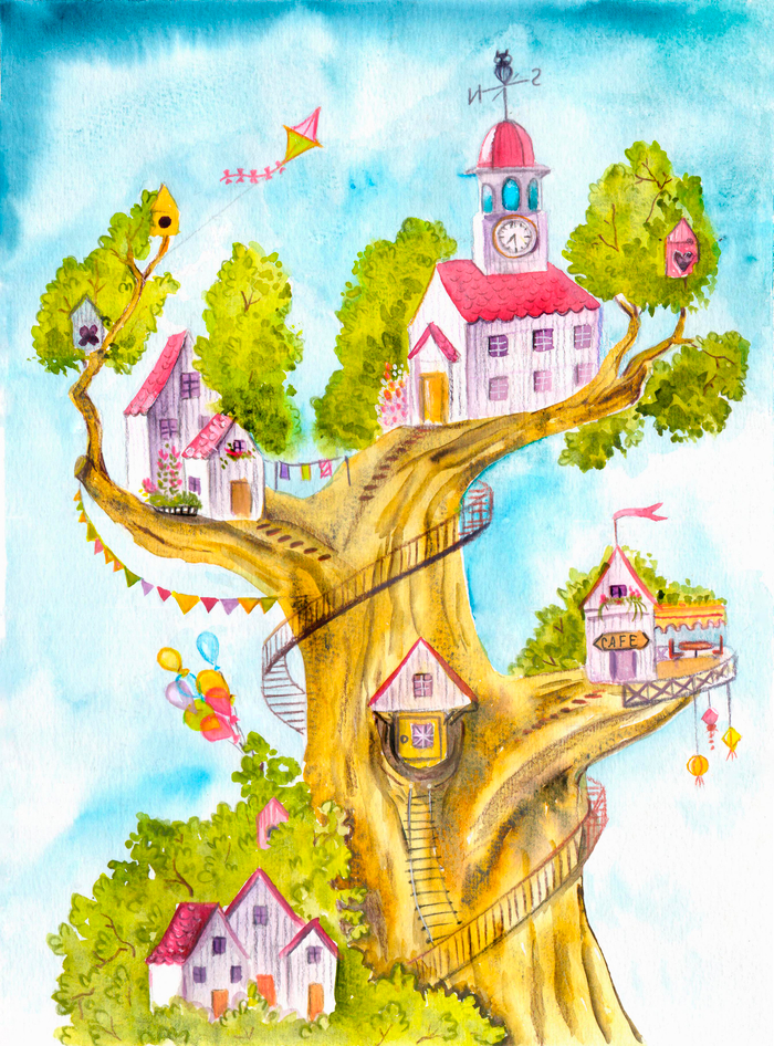Городок на дереве