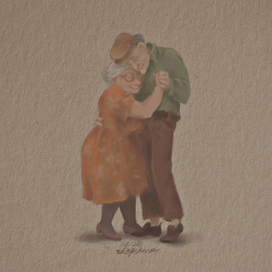 Дедушка с бабушкой