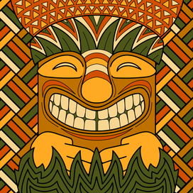 Polynesian tiki