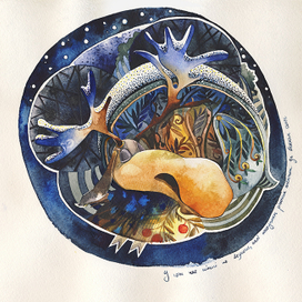 Лось норный