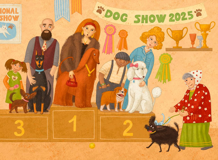 Выставка собак
