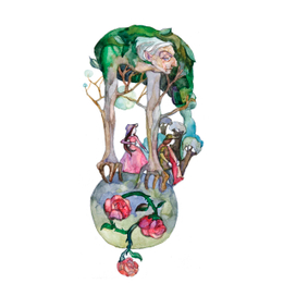 Иллюстрация к сказкам братьев Грим