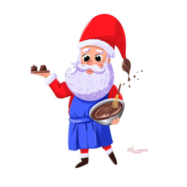 Дед Мороз шоколатье ( повар)