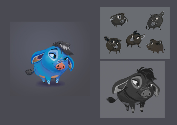 Персонаж Лада для анимационного сериала "Лео и Тиг"