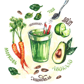 Овощной Смузи