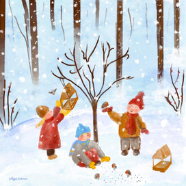 Кормушки для малиновки