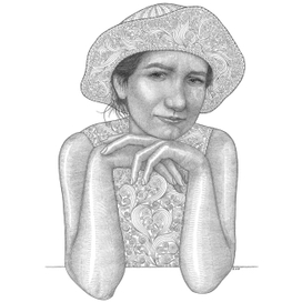 Портрет жены Инессы Тарусиной