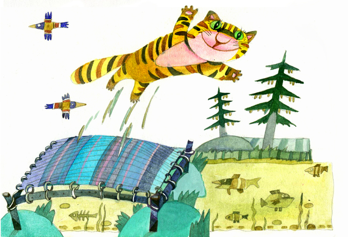 Сказка про художника и корову Музу