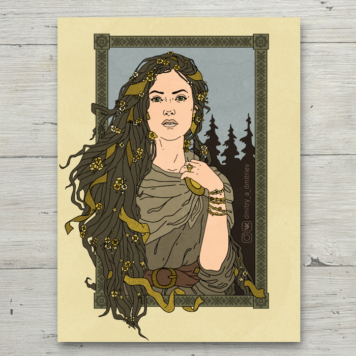 Миэллики - хозяйка леса в карельской мифологии