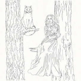 Фэнтези "Нити судьбы". Карточка персонажа.  Фарэн и Кира.