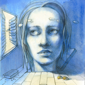 В домике белого кролика