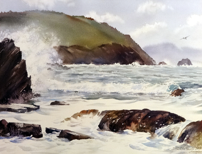 Линия прибоя.