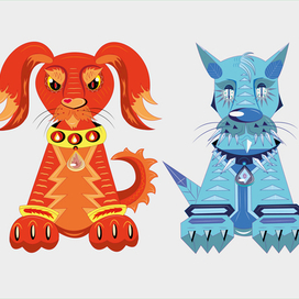 Три пса стихий