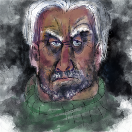 портрет пожилого мужчины