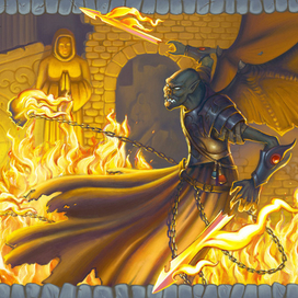 Огненный вампир