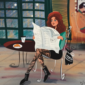 Иллюстрация для кафе