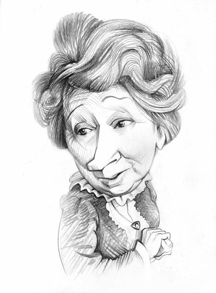 Черно-белая Зелёная Рина