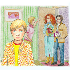 Иллюстрация к произведению О.Добросовестной "Гном Великаныч"