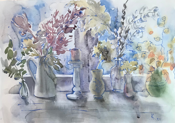 А за окном зима