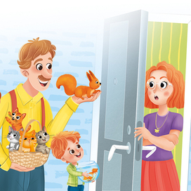 Птичий рынок - мама в шоке :)