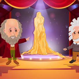 Чарльз Дарвин и Альберт Эйнштейн в предвкушении увидеть статую Венеры Милосской 