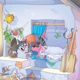 Иллюстрации для детского журнала 3/9 Ц