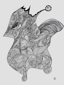 Графическая абстракция Карачевцевой Юли