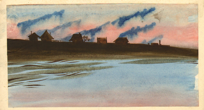 акварелька.Иртыш