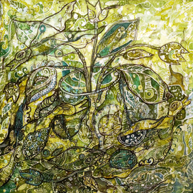 Натюрморт с птицами