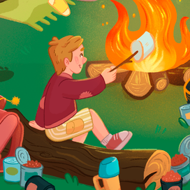 Фрагмент виммельбуха