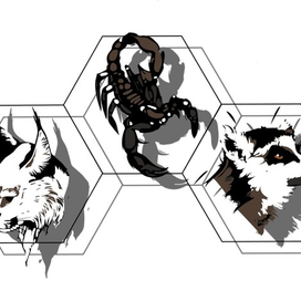 Эскиз для Тату