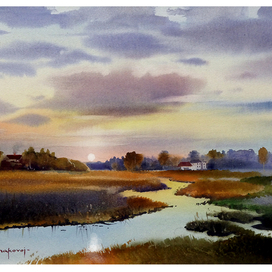 ,,Тихий вечер в Катлакалнсе,,