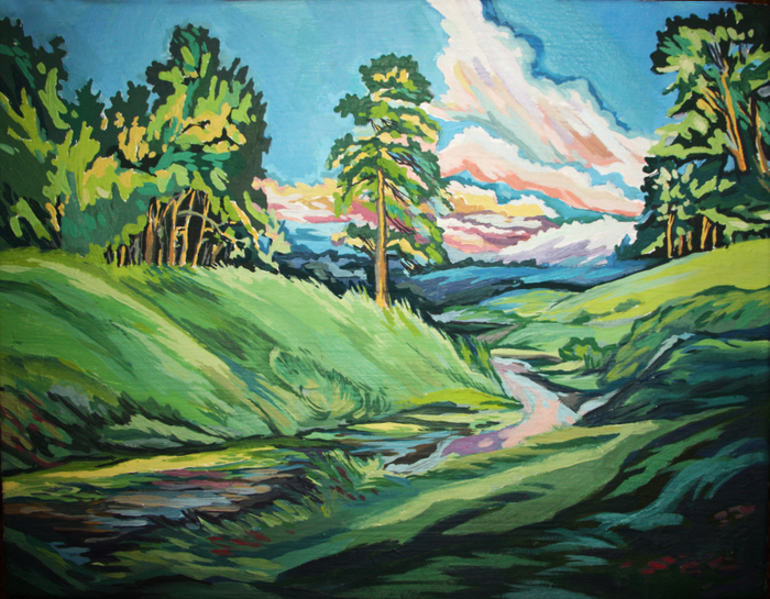 Река Пахра.Русские виды