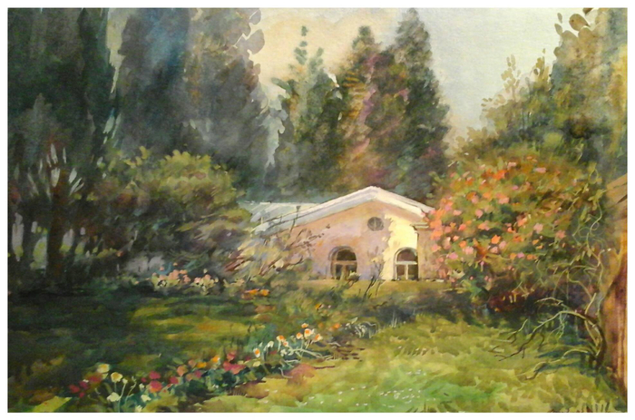 Бунгало, бывшая  прачечная.