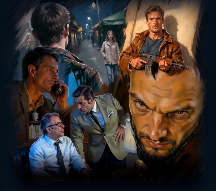 Обложка для книги по мотивам А.В.Кивинова...