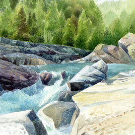 Горная река