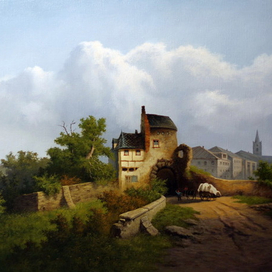 Городские ворота.