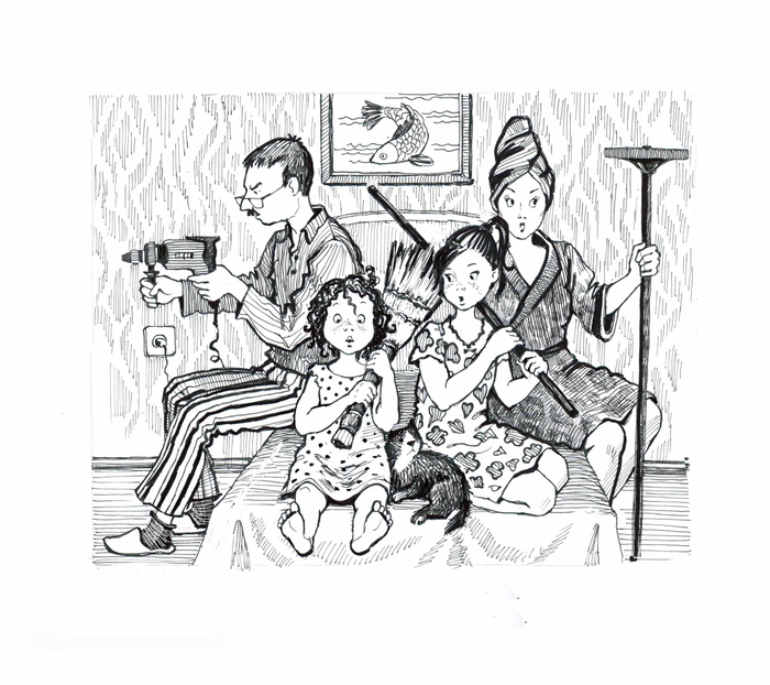 К бою готовы! :)) для сборника детских юмористических рассказов 